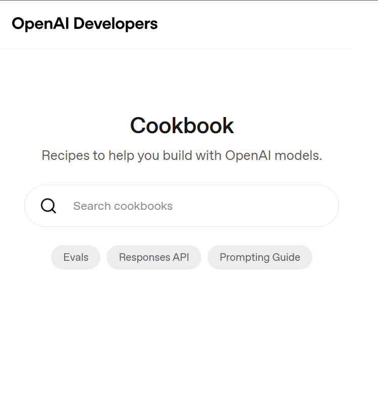 OpenAI Cookbook